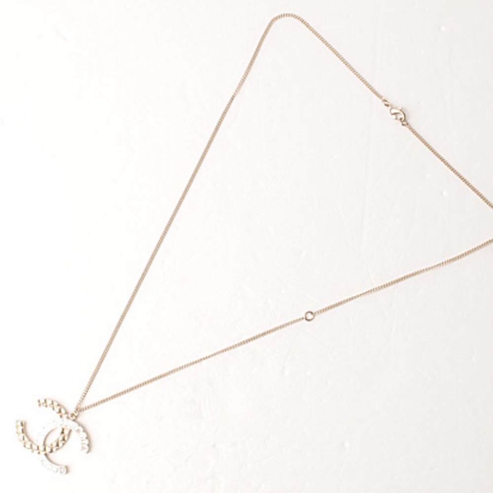 Chanel cocomark rhinestone necklace - Picture 7 of 8